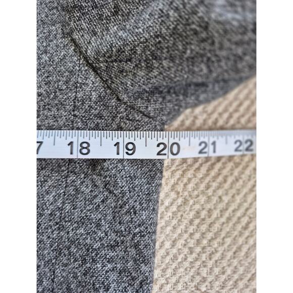 H&M Coat Womens size 8 Gray Zip Front Bell Sleeve Lined Light Fall Autumn - Picture 6 of 9